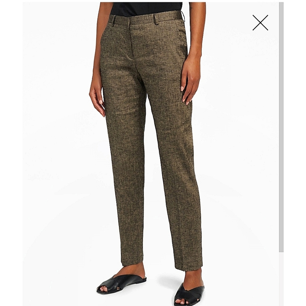 Theory tailored linen pants